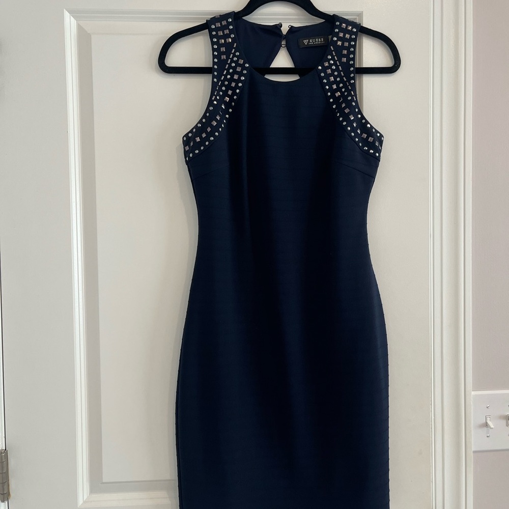 Navy Blue GUESS mini dress